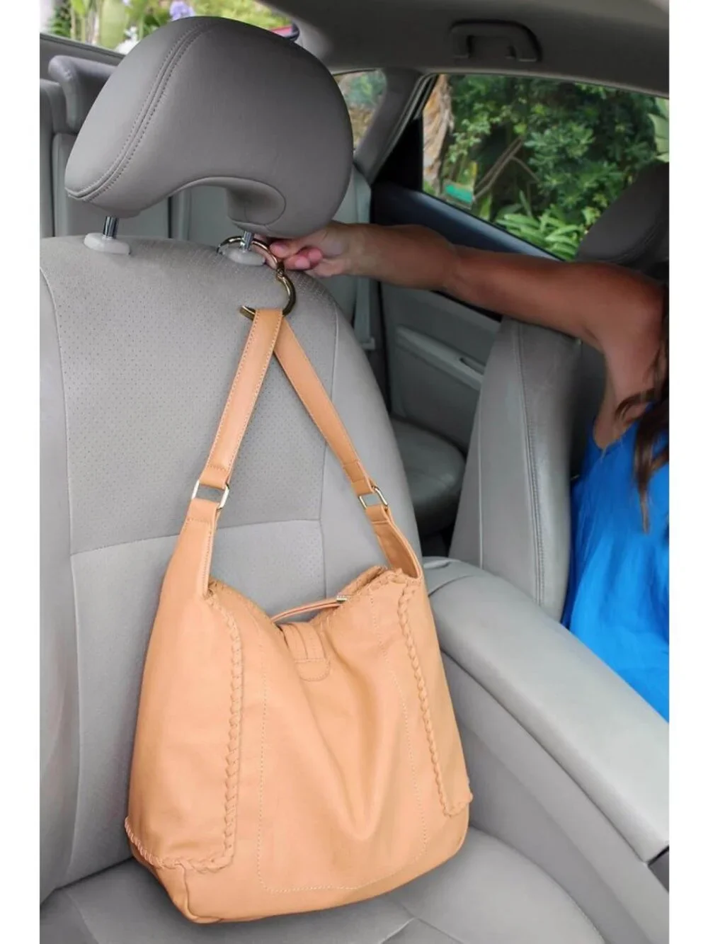 Bag Hangers - Easy One-Handed Hook, Holds 33 lbs, Compact & Stylish, 9 Designs